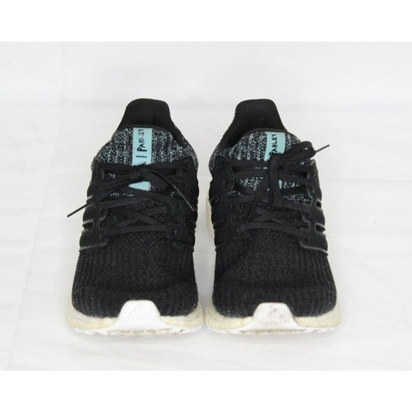 Adidas Ultraboost Parley Blue / Black Men’s Running Shoes Size 9 F36190 - Picture 2 of 8